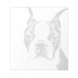 BOSTON TERRIER Notepad
