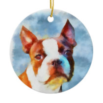 Boston Terrier ornaments