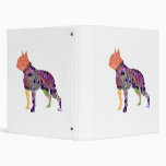 Boston Terrier Patchwork Pet Binder Album