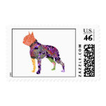 Boston Terrier Patchwork Pet Stamps