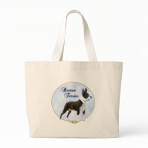 Boston Terrier Portrait bags
