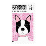 Boston Terrier postage
