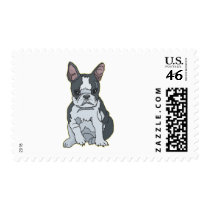 Boston Terrier Postage Stamps