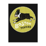 Boston Terrier Post Card