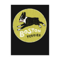 Boston Terrier postcards