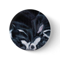 Boston Terrier Puppies buttons by vernsart Boston Terrier Puppies buttons