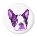 Boston Terrier Puppy Magnet by jupiterkitten Boston Terrier Puppy Magnet