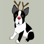 Boston Terrier Reindeer Shirts