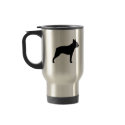 Boston Terrier Silhouette mugs