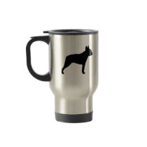 Boston Terrier Silhouette mugs