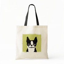 Boston Terrier Smile bags by jennsdoodleworld Boston Terrier Smile bags