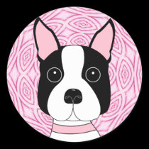Boston Terrier stickers