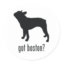 Boston Terrier Stickers
