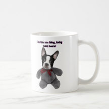 Boston Terrier:  Teddy Bears Mug
