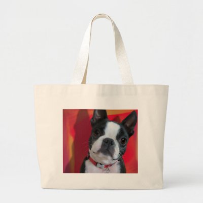 Boston Terrier Tote Bags