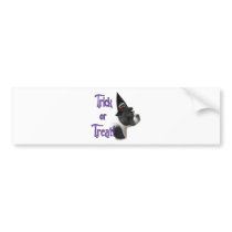 Boston Terrier Trick Bumper Sticker