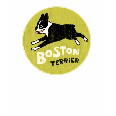 Boston Terrier Tshirts by jennsdoodleworld