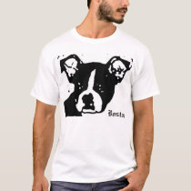 boston terrier t-shirts