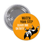Boston Terrier Watch Your Step Pins
