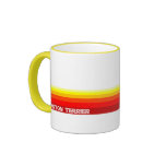 Boston Terrier With Stripes Mug