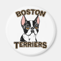 Boston Terriers Mascot magnets