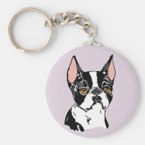 Boston Terriers Mascot nt keychains