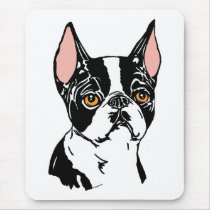 Boston Terriers Mascot nt mousepads