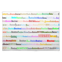 Boston Text Design II Placemat