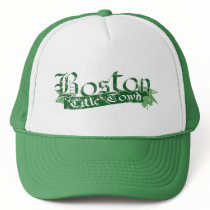 Boston Title Town Distressed Cap hats