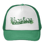 Boston Title Town Distressed Cap Trucker Hat