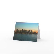 Boston Twilight--thinking of you cards