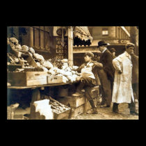Boston Vegetable Sellers - Early 1900s posters