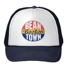 Boston Vintage Label Trucker Hats