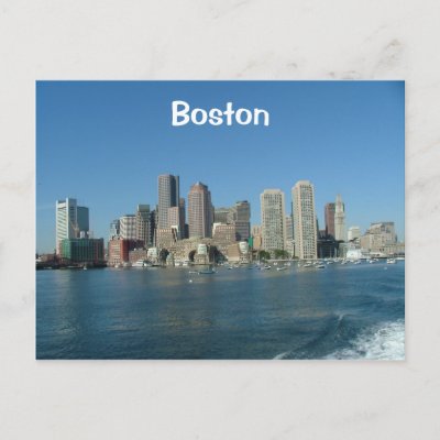 Boston Waterfront Postcards