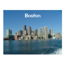 Boston Waterfront Postcards