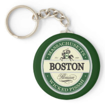 boston - wicked pissah keychains