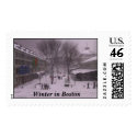 Boston, Winter in Boston postage