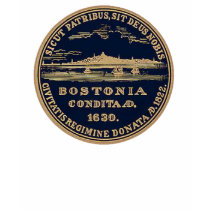 Bostonia Condita in Navy t-shirts by Sahape_Market Bostonia Condita in Navy t-shirts