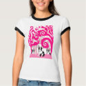 Bostons in the Pink t-shirts