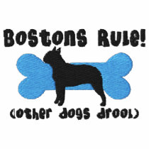 Bostons Rule Embroidered Shirt (Zip Hoodie) embroidered shirts by MenagerieMayhem Bostons Rule Embroidered Shirt (Zip Hoodie) embroidered shirts