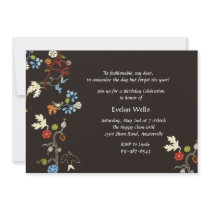 Botanic Florals Invitation