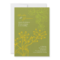 Botanica (Fern Green) Invitation