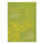 Botanica (Fern Green) Wedding Custom Invitation