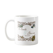 Botanica Wedding Ensemble, Personalized Coffee Mug