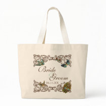 Botanica Wedding Ensemble - Personalized Tote Bag