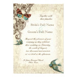 Botanica Wedding Invitation - Cream Tan