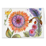 Botanical-50 Flowers Card