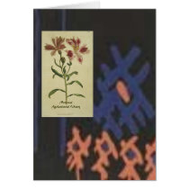 Botanical Art Card Four by LL11funway Botanical Art Card Four
