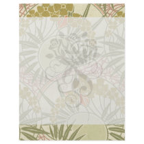 botanical bliss art nouveau art flyers