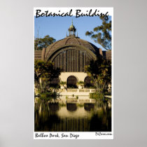 Botanical Building Narrow Print